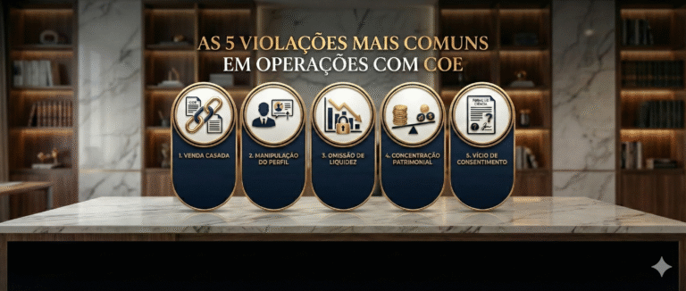 5 principais violações em investimentos em COEs