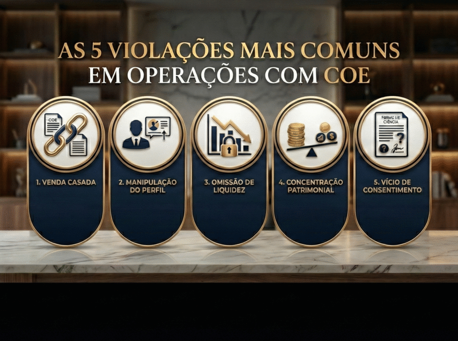 5 principais violações em investimentos em COEs