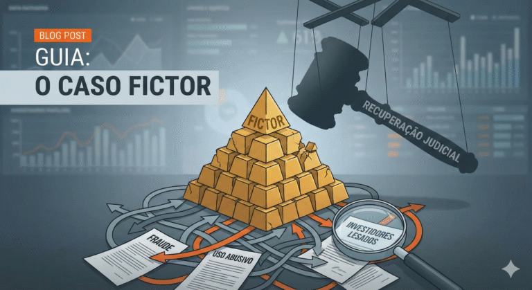 ILUSTRAÇÃO DA PRIAMIDE FICTOR, fraude e uso abusivo da recuperação judicial.
